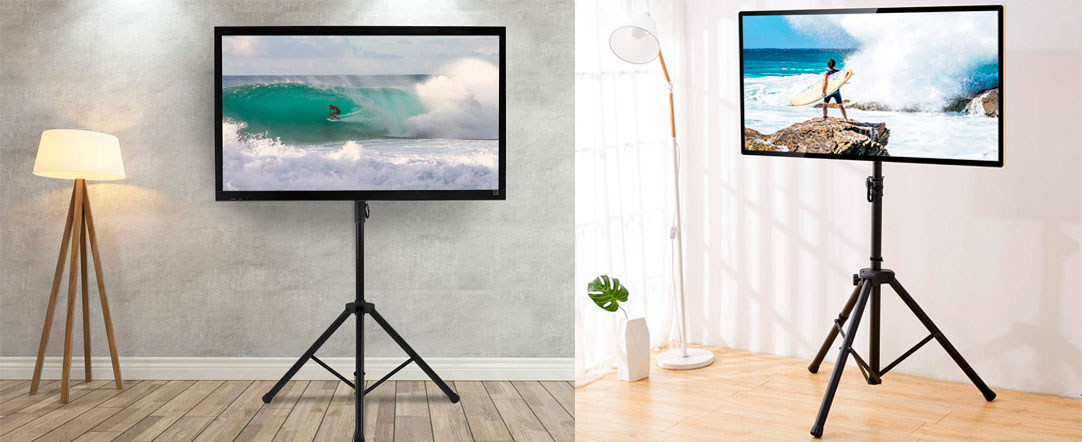 Soporte tripod e de piso para televisor Soporte tripode de piso para televisor